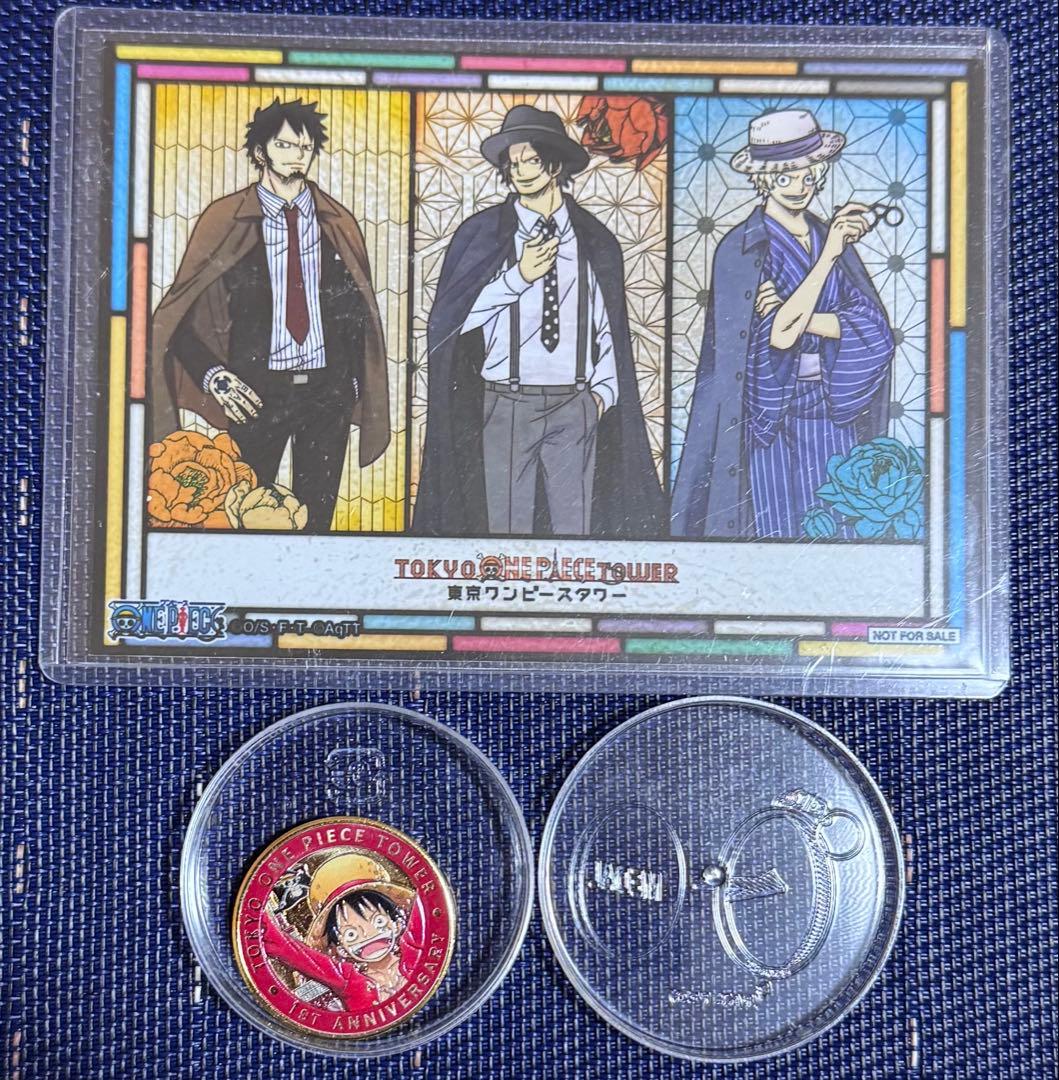 TOKYO ONE PIECE TOWER 1st ANNIVERSARYメダル