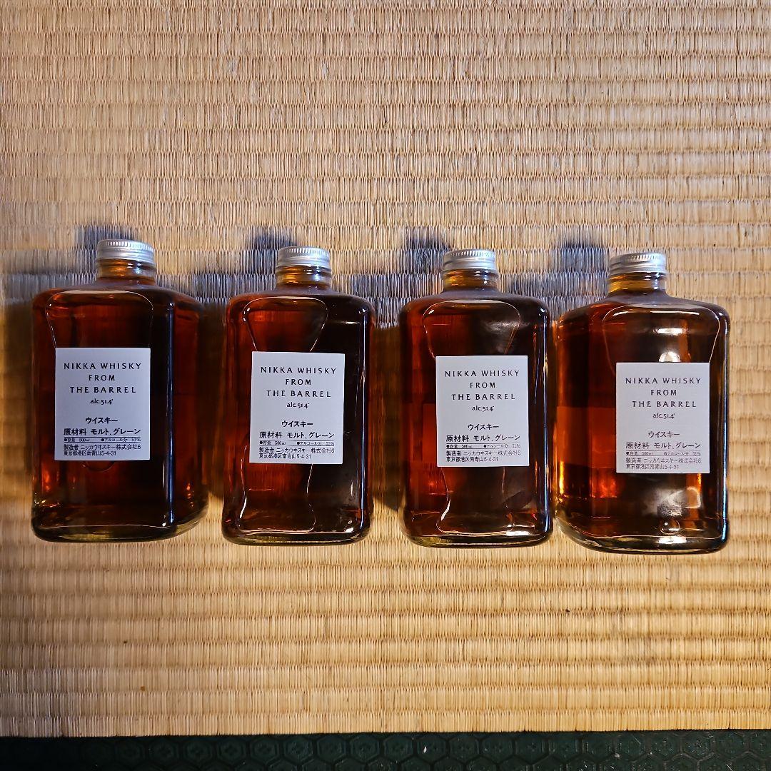 NIKKA FROM THE BARREL 4本セット