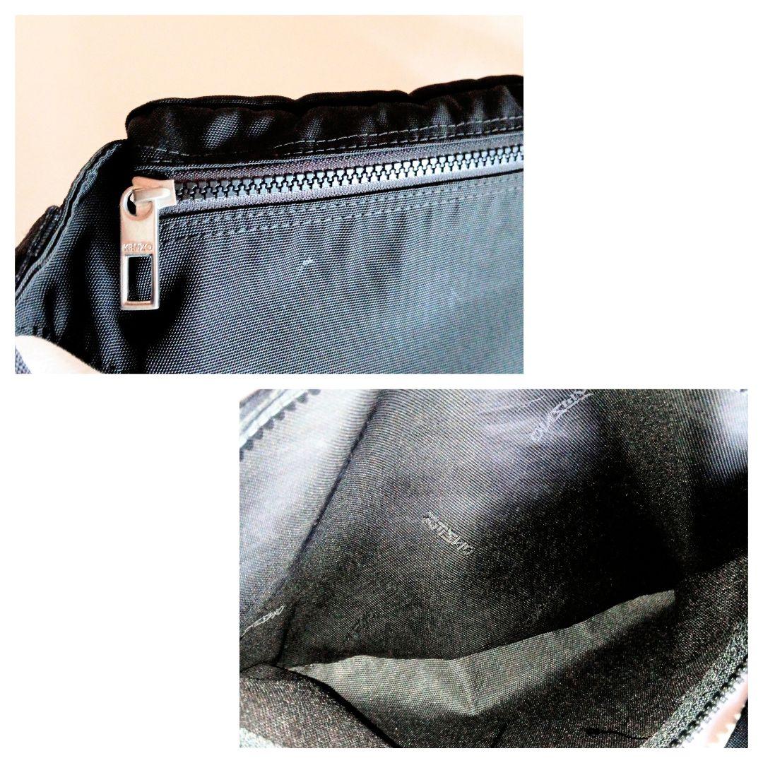 美品 ケンゾー 虎 タイガー 刺繍 ボディバッグ ポシェット レディース メンズ