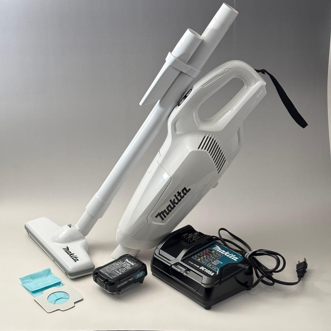 マキタ コードレス掃除機CL107FDSHW 10.8Vバッテリ及び充電器付