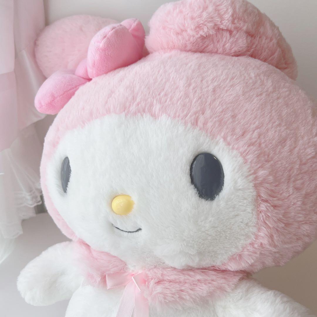 新品未使用美品 マイメロ♡ほわほわぬいぐるみ♡特大 BICサイズ 2L タグあり