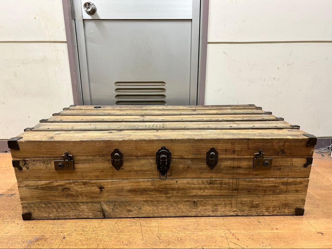 【ヴィンテージ】アンティーク　トランク　テーブル