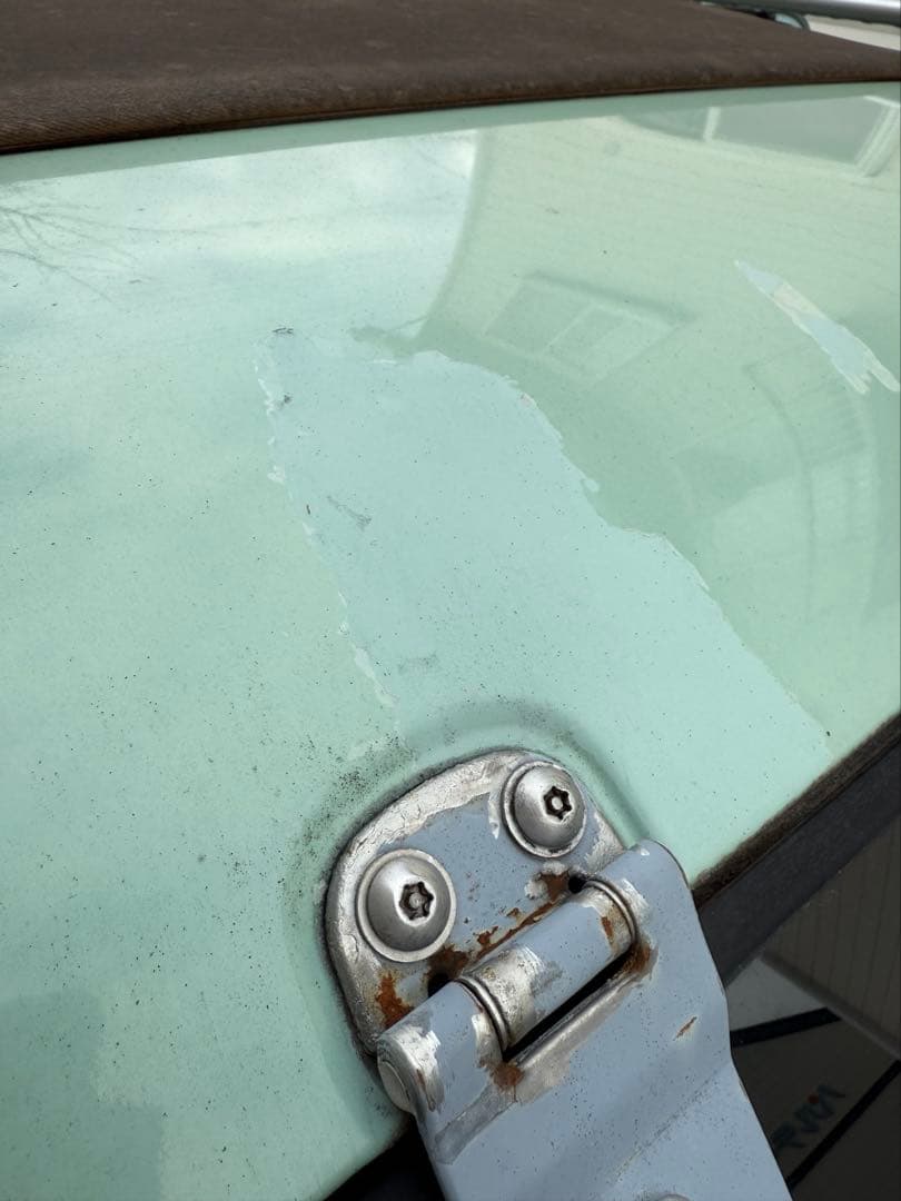 本日17時まで最終値下げ　日産パオ　キャンパストップ