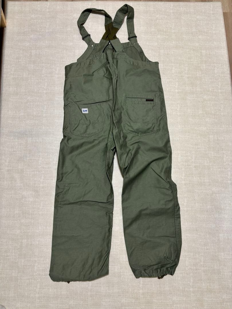 Lee×GRAMICCI オーバーオール オリーブグリーン