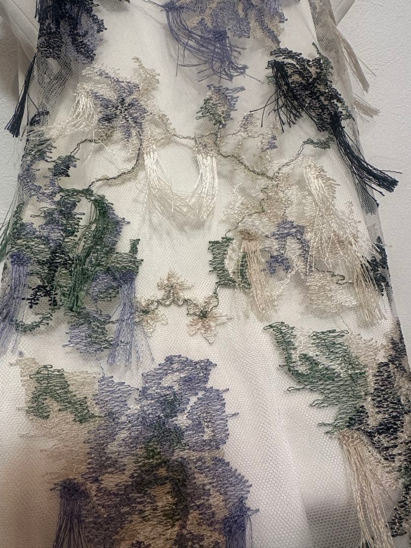 MURRAL フローティングフラワーレースキャミソール（アイボリー）　美品