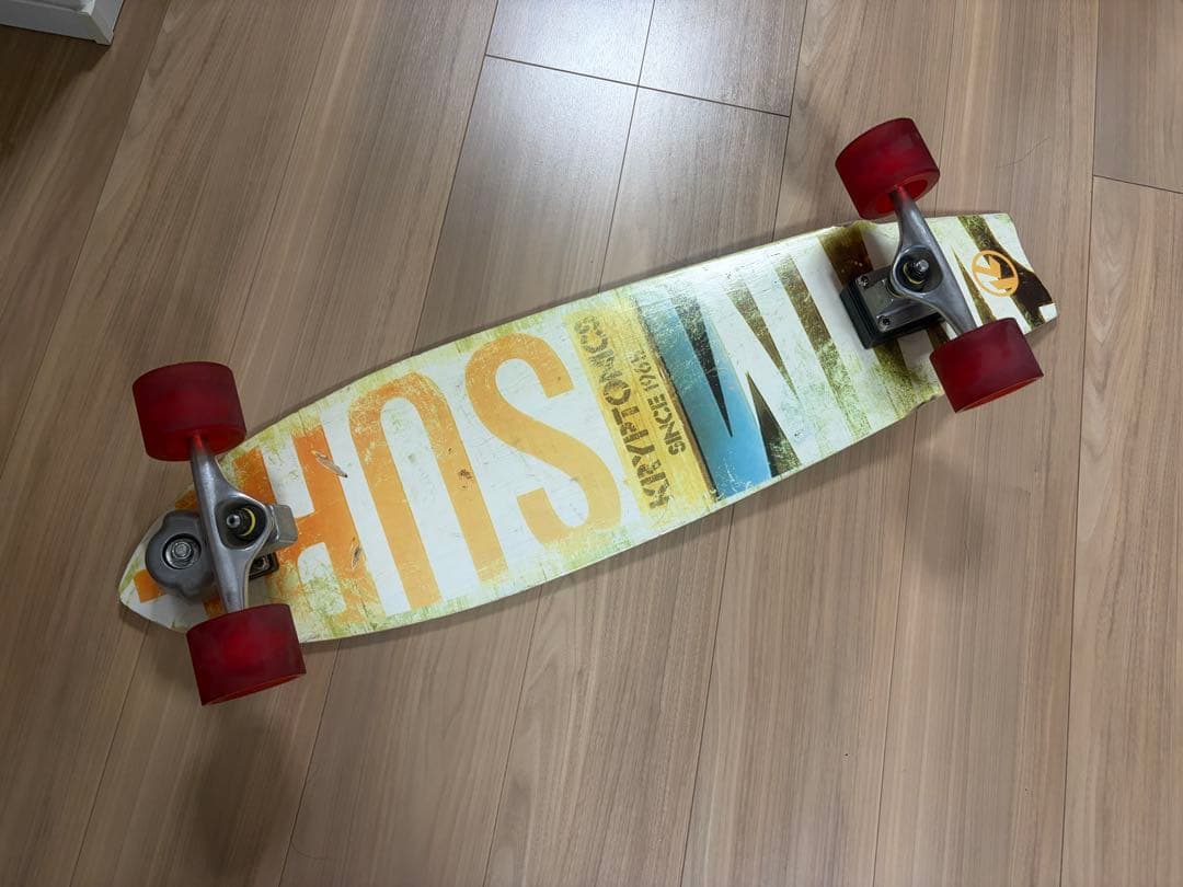 ★送料無料★お洒落　クリプトニクス　サーフスケートボード　陸トレ