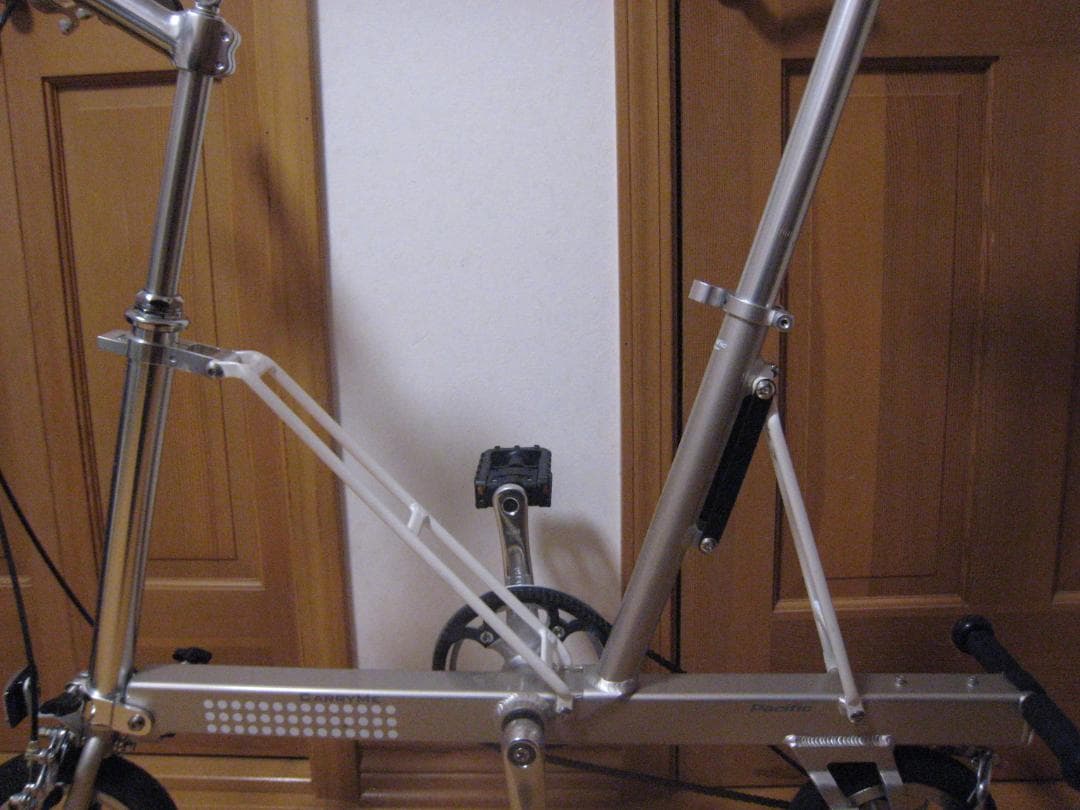 【程度良】キャリーミー(Carry me) ８インチ折りたたみ自転車 シルバー