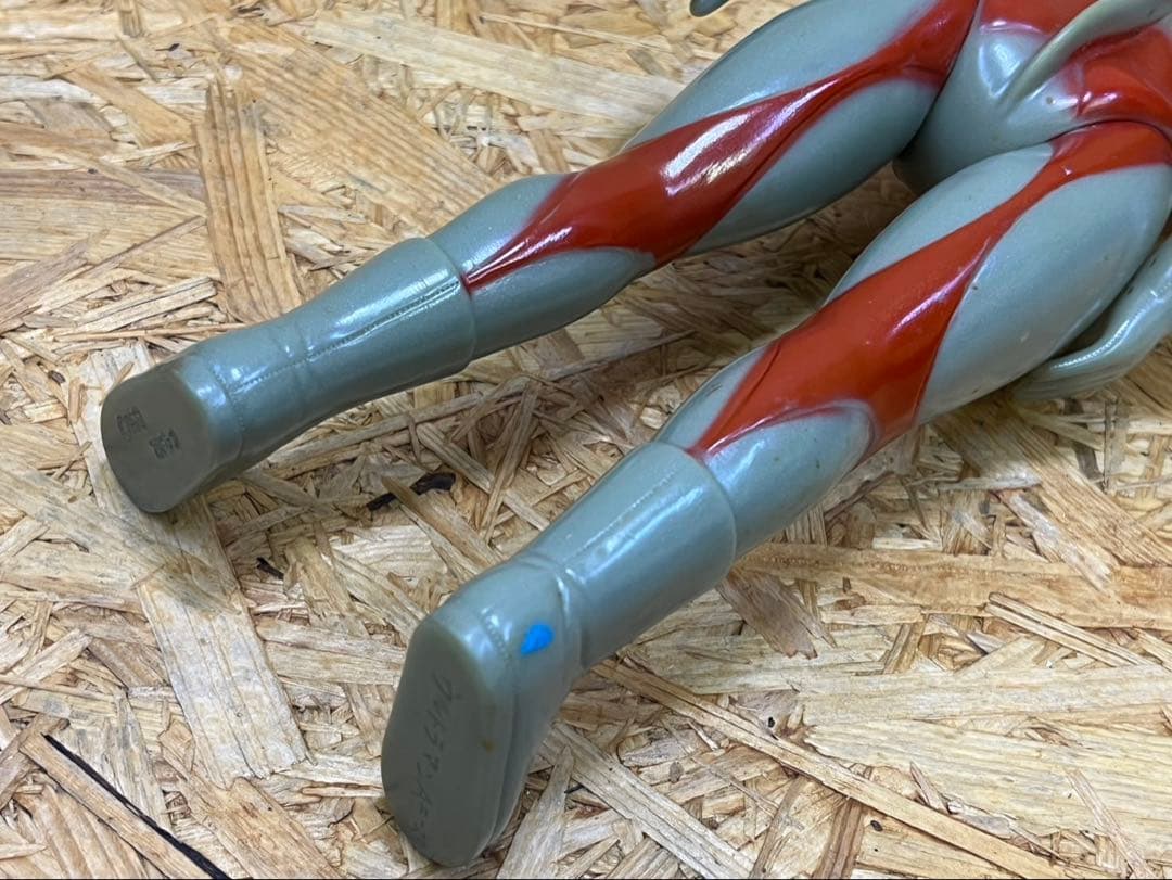 ★当時物 ブルマァクウルトラマンエース　面取れ　ソフビ