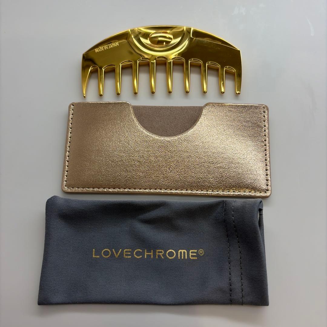ラブクロム K24GPツキ ゴールド コームケースセット ウェービー