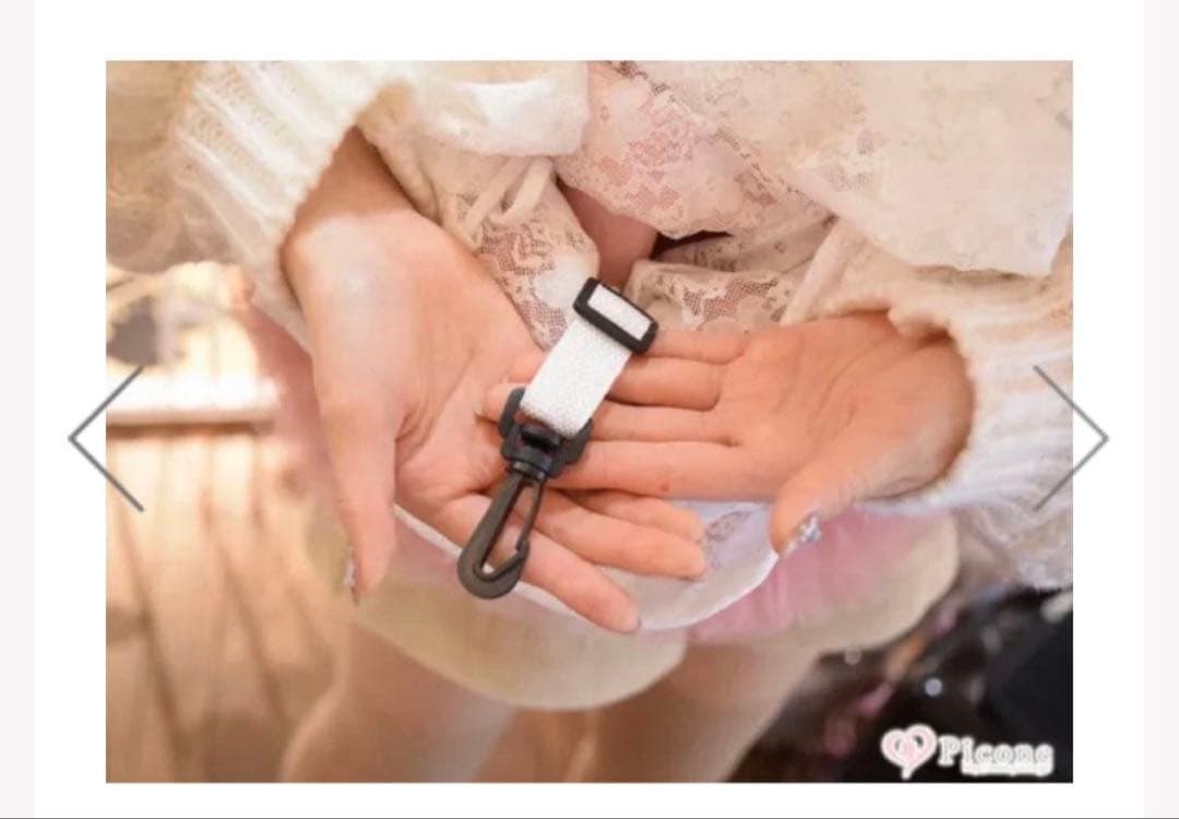 PICONE×The Fancys 限定 チュールフリルキャリーバッグ　スリング