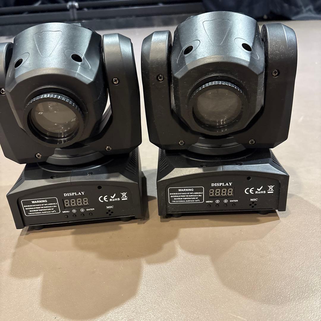 U`King 50W ムービングライト MINI LED SPOT 2台セット