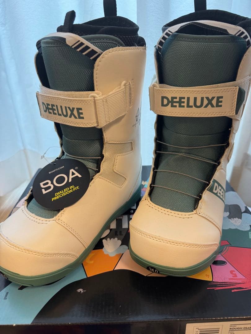 新品未使用★DEELUXEディーラックスICE,24.0キッズスノーボードブーツ