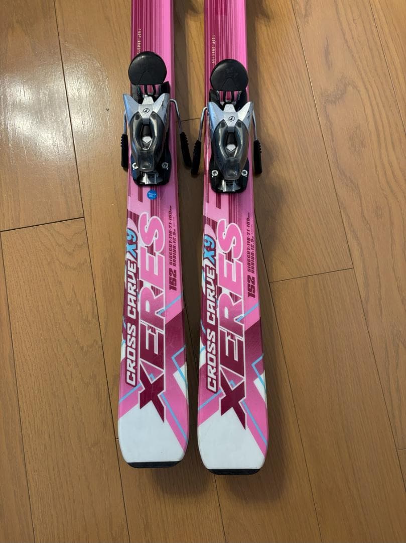 Xeresスキー板152cm＋VOLKLストック110cm＋キャリングケース