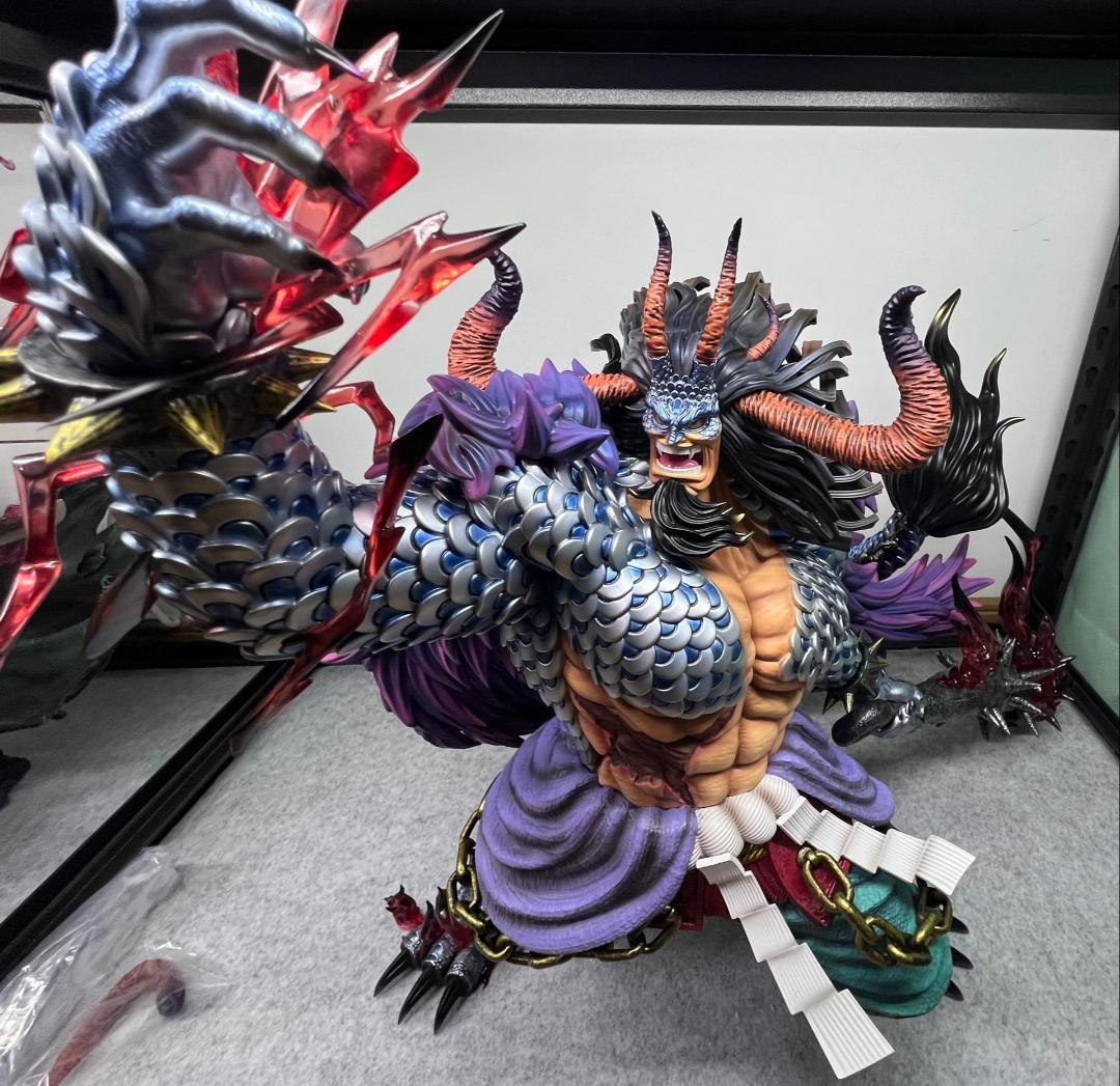 ワンピース 百獣のカイドウ 人獣型 フィギュア ガレージキット 塗装済み完成品