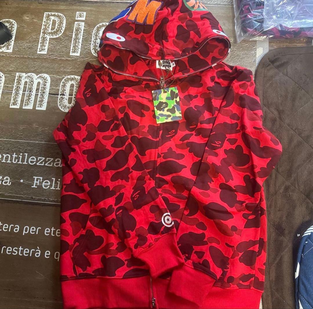 bapeエイプシャークパーカーSサイズ