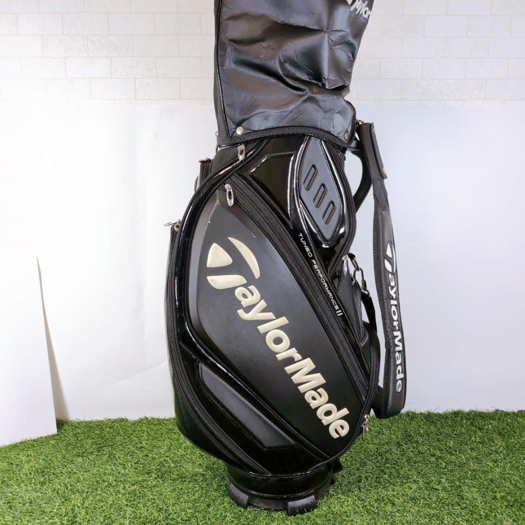 TaylorMade テイラーメイド ゴルフ キャディバッグ 9型 ブラック