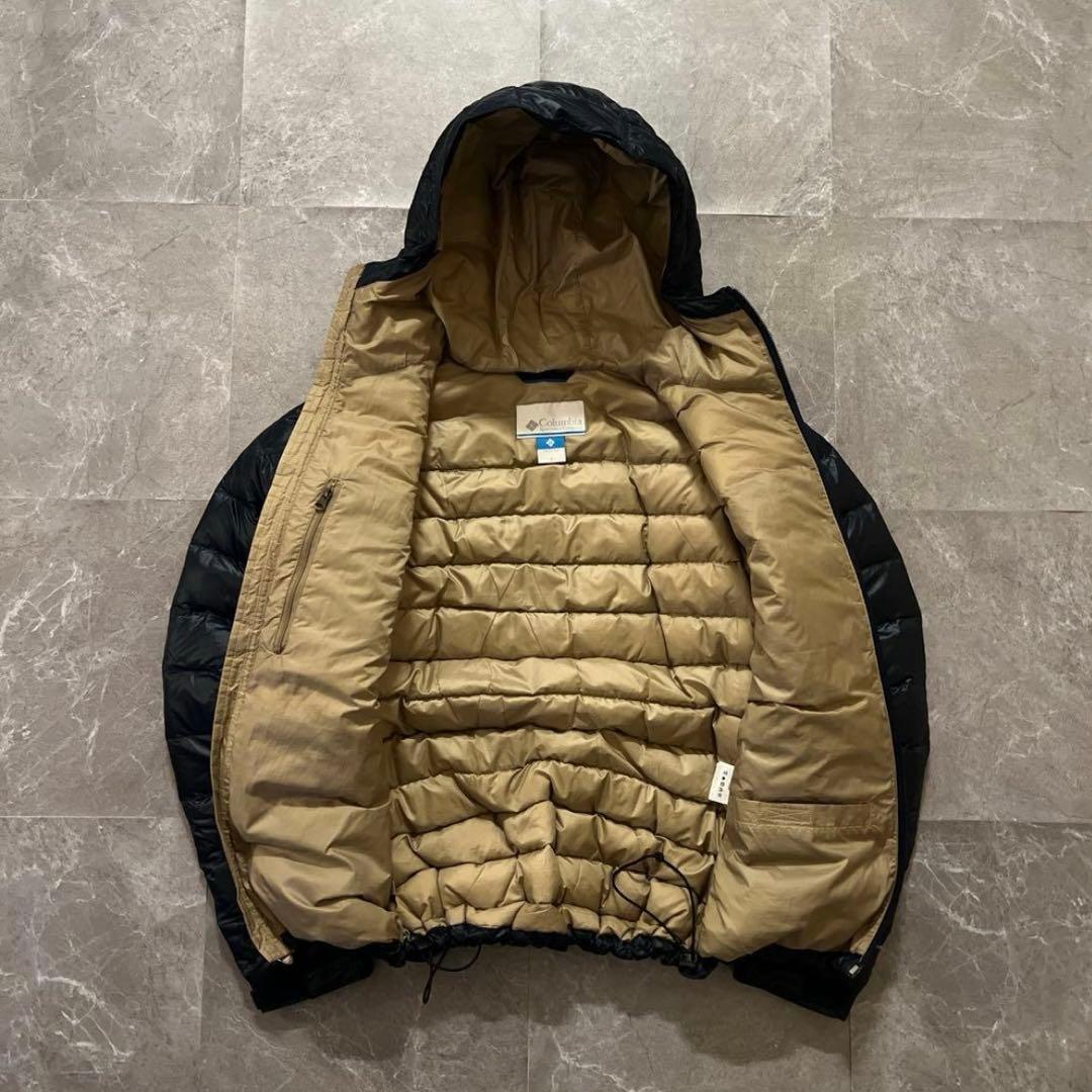 【超希少❗️】極暖！columbia ダウン　ブラック XL
