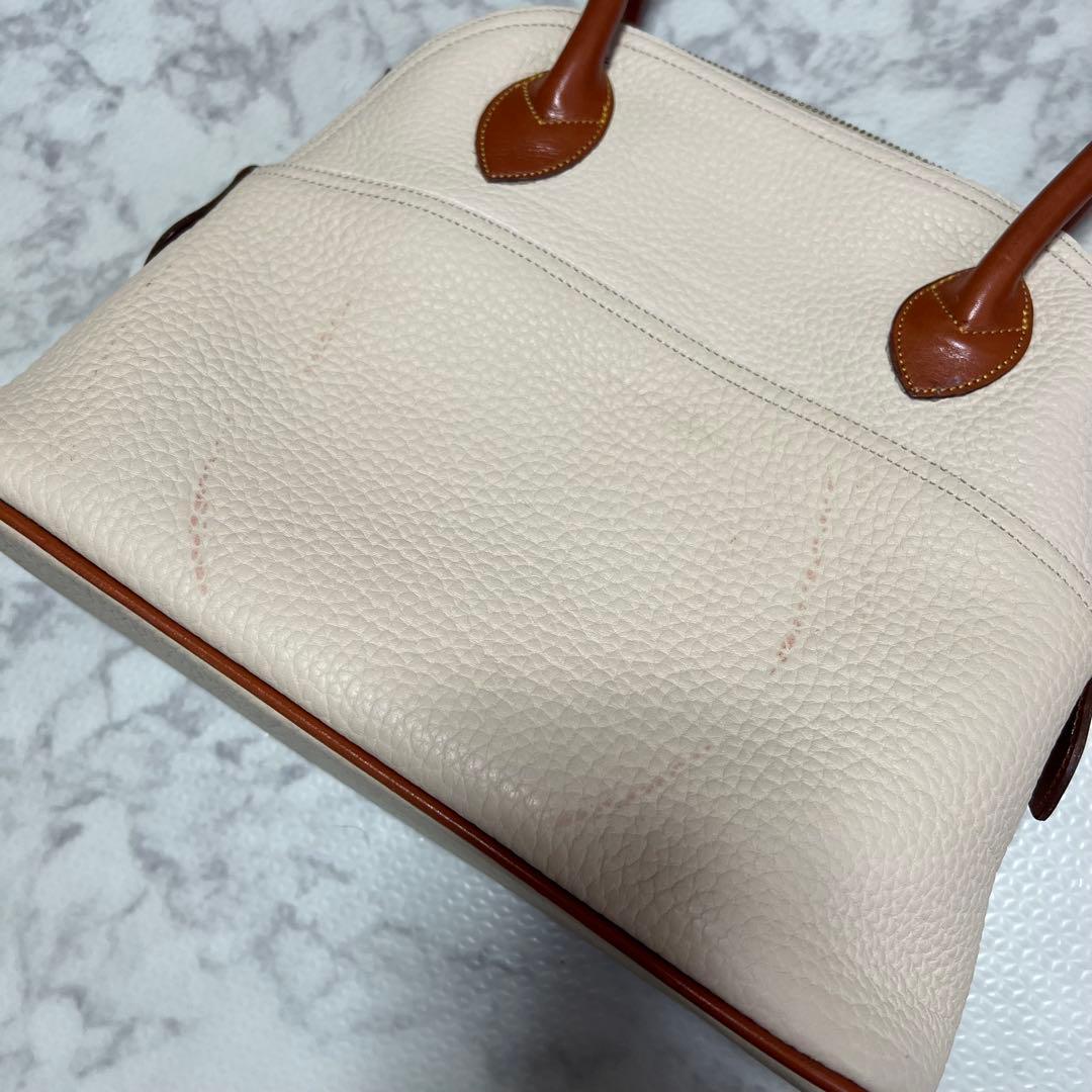 希少ポーチ付 ドゥーニー＆バーク ハンドバッグ 2way ヴィンテージ