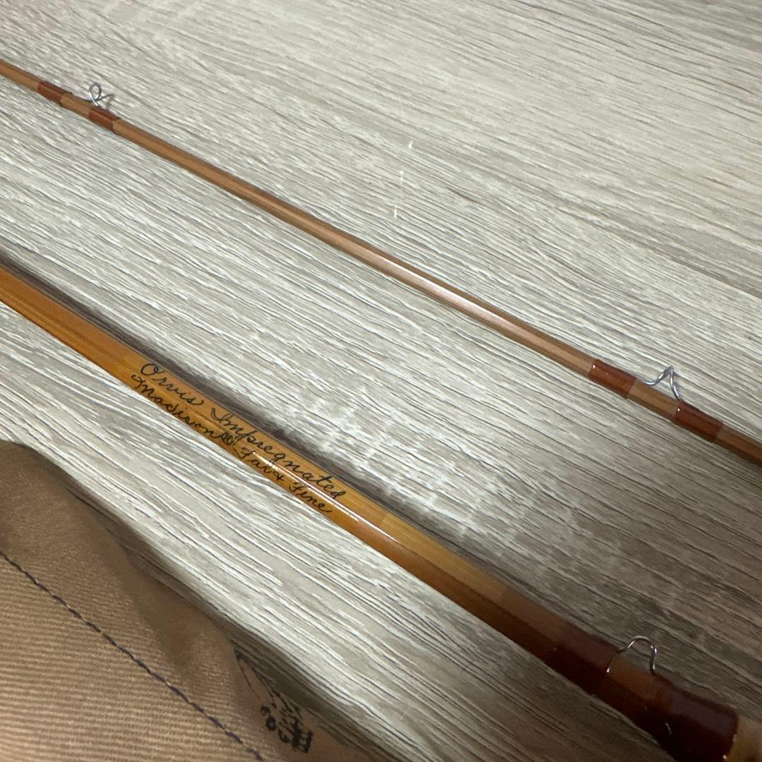 希少Orvis バンブーフライロッド MADISON 7 1/2ft