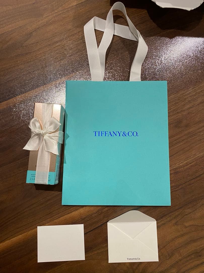 Tiffany & Co. バンドクリーム　ギフトセット　ティファニーブルー