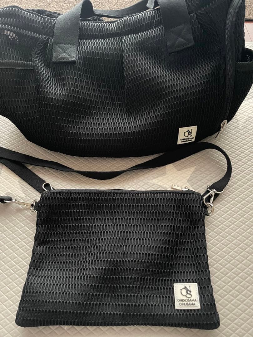 おいぬさまおねこさま　メッシュキャリーバッグ