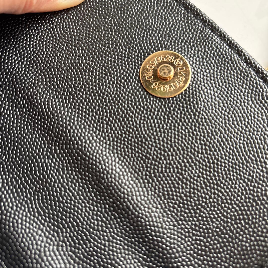 ノベルティ　キルティングショルダーバッグ　ブラック