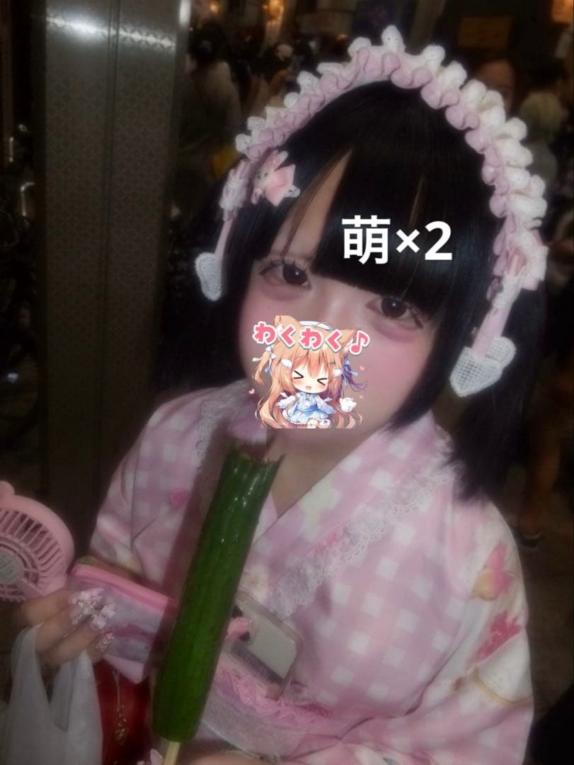 ToAlice いちごギンガムチェック浴衣セット