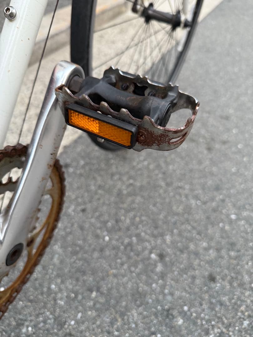 89 自転車 大阪市 【引取り限定】 ロードバイク 変速付き