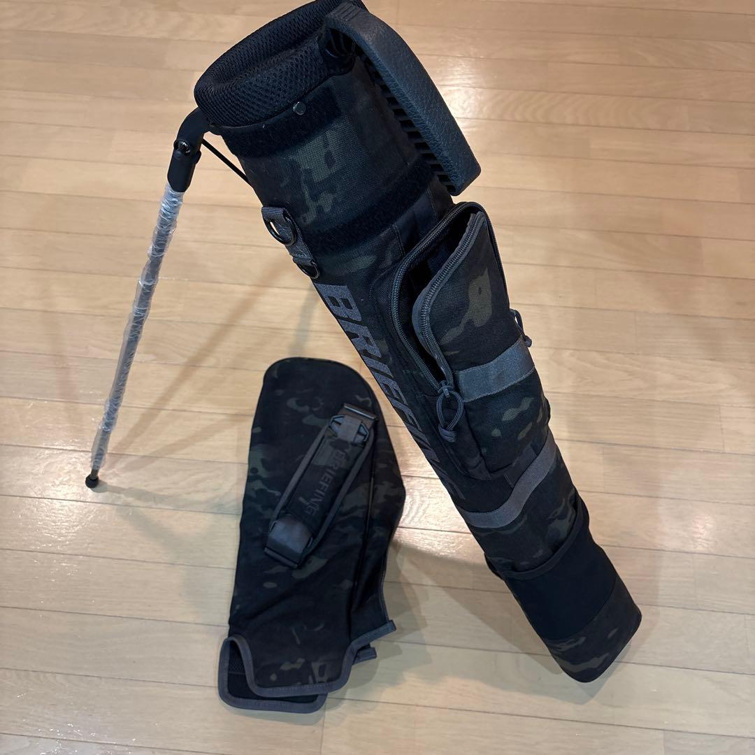 【稀少】BRIEFING セルフスタンドキャリー　マルチカムブラック