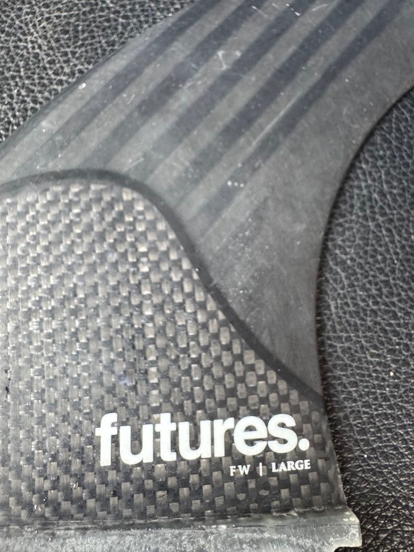 ファイヤーワイヤー　futures サーフボードフィン 5枚セット　Lサイズ