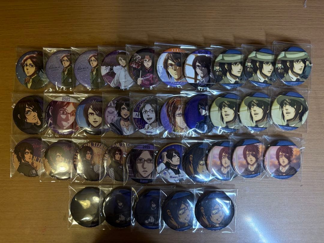 ※最終お値下げ ハンジ 缶バッジ 35点 まとめ売り