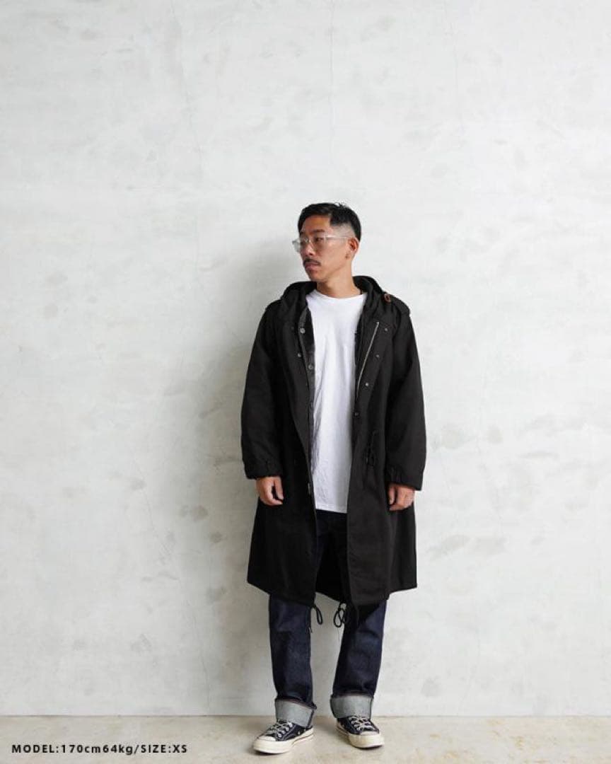 HOUSTON米軍 M-51パーカモッズコートライナー付き5409Mヒューストン