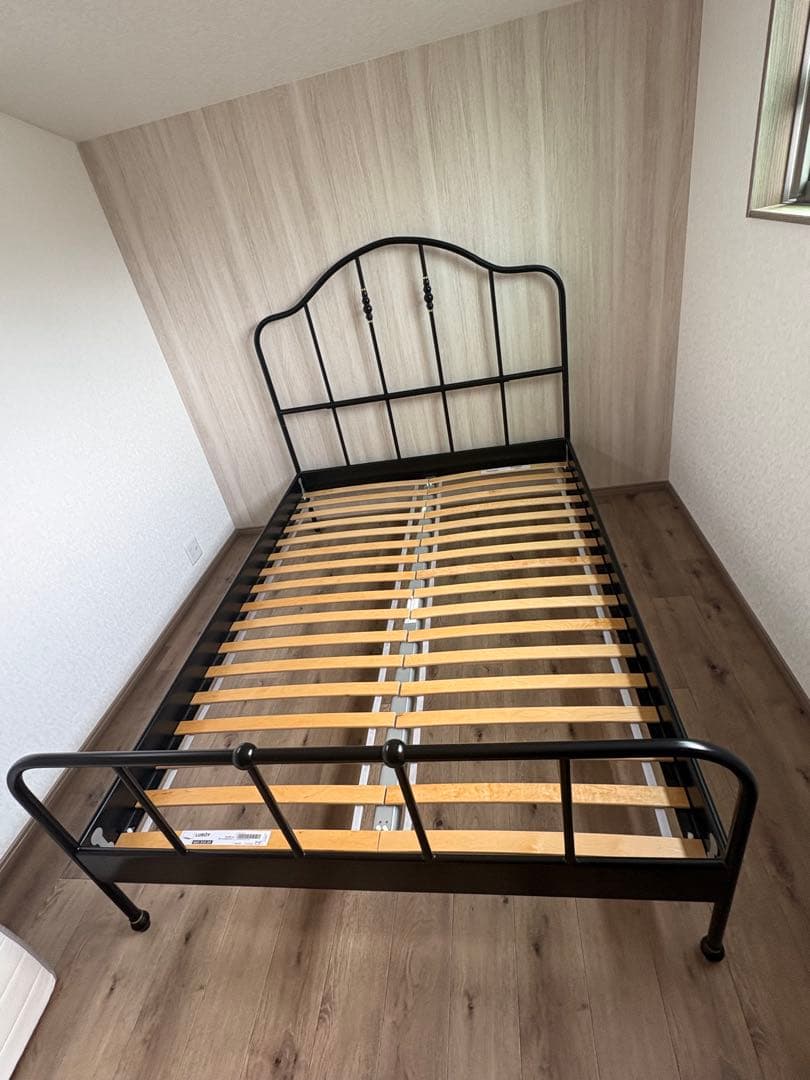 IKEA SAGSTUA サグストゥーア ベッドフレーム 専用すのこ　ダブル