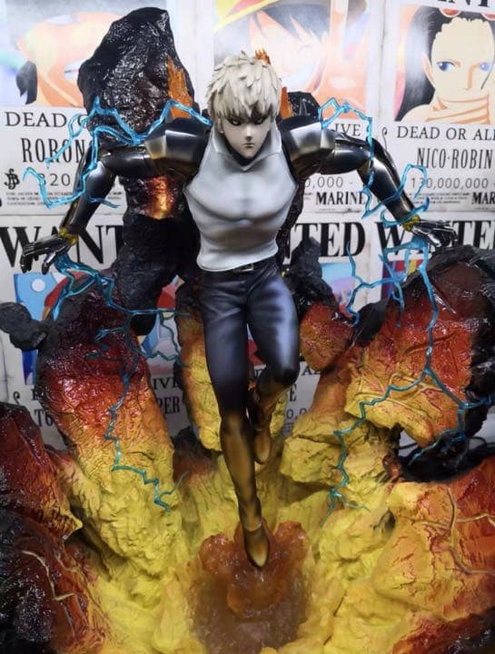 ワンパンマン 鬼サイボーグ ガレージキット ガレキ スタチュー④