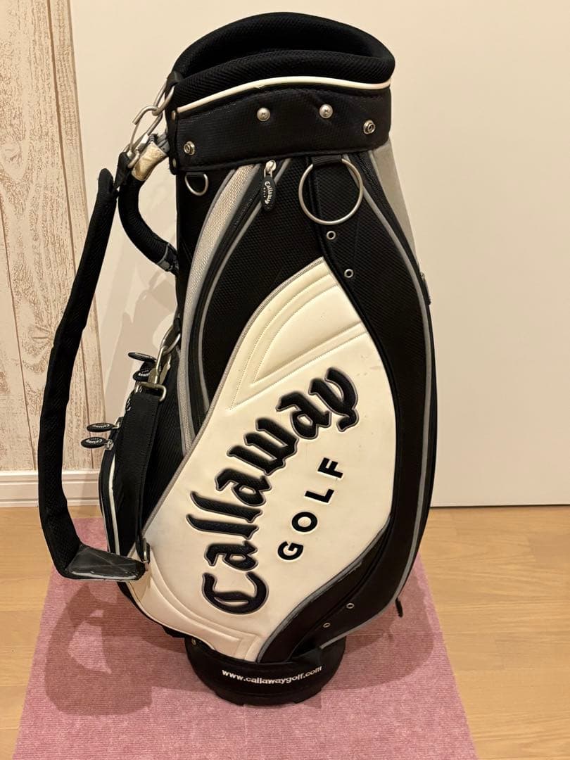 キャロウェイ キャディバッグ ブラック/ホワイト