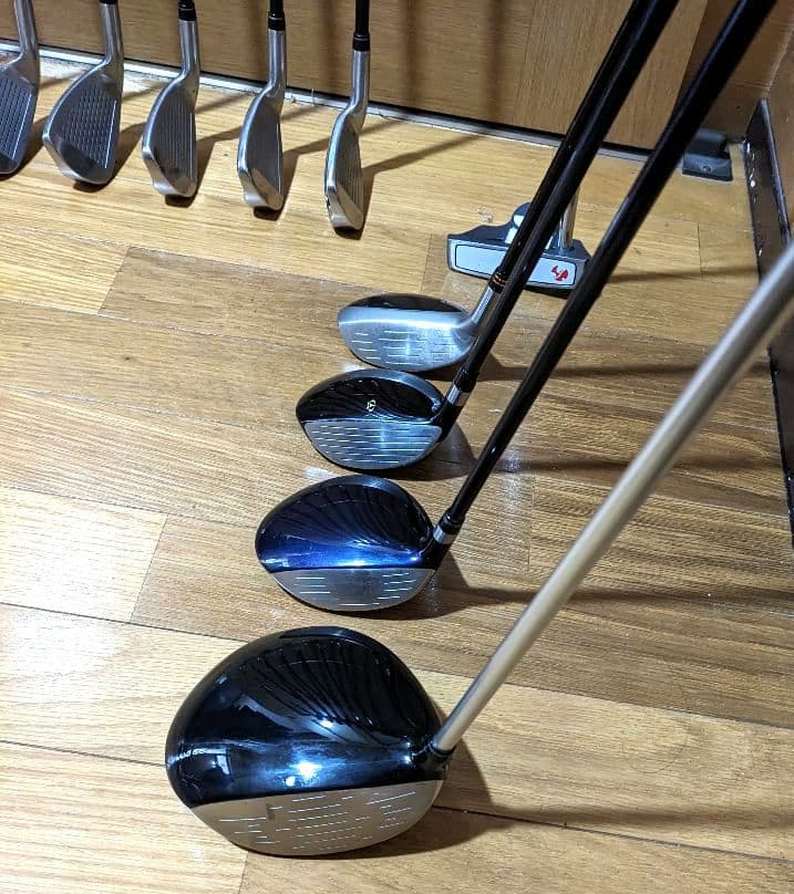 メンズゴルフクラブセット　送料込み 12本 フレックス R.SR.S.