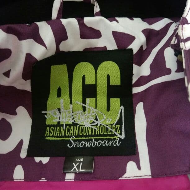 スキーウェアー紫