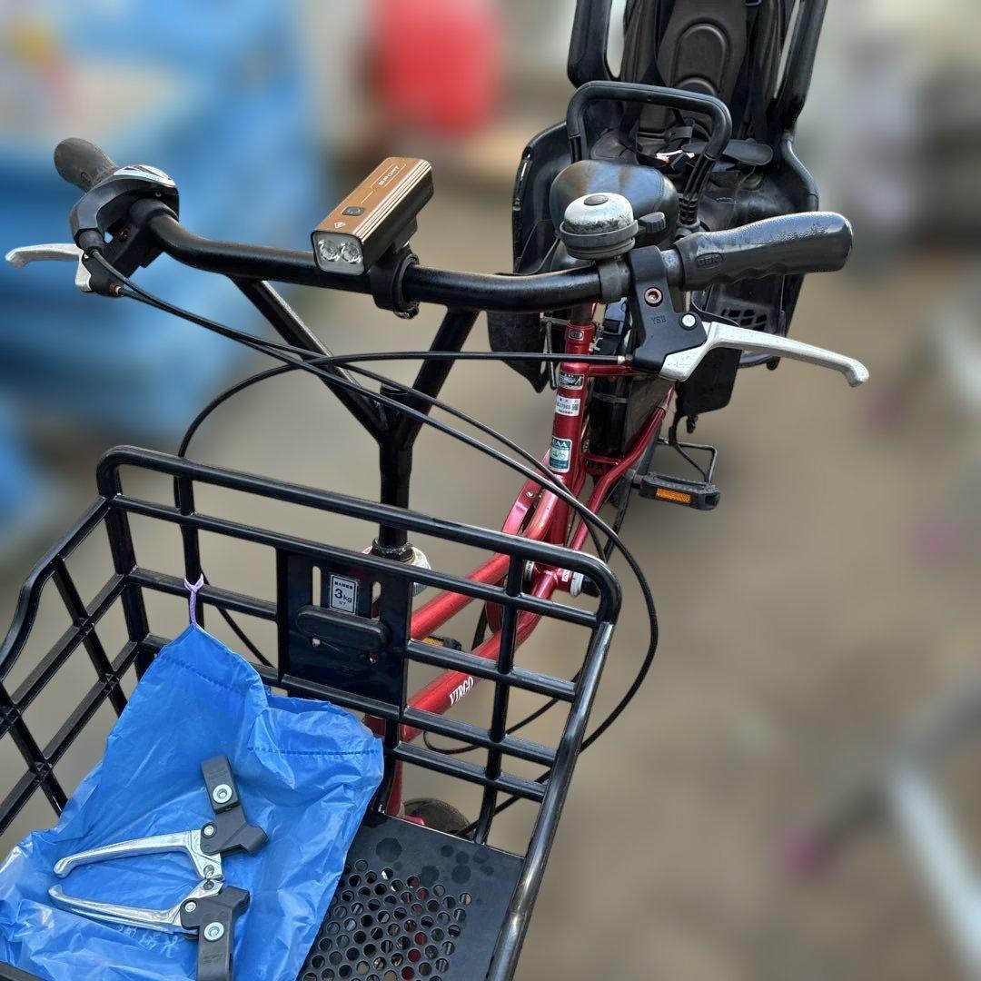 非電動　子供乗せ自転車　後方チャイルドシート藤沢市