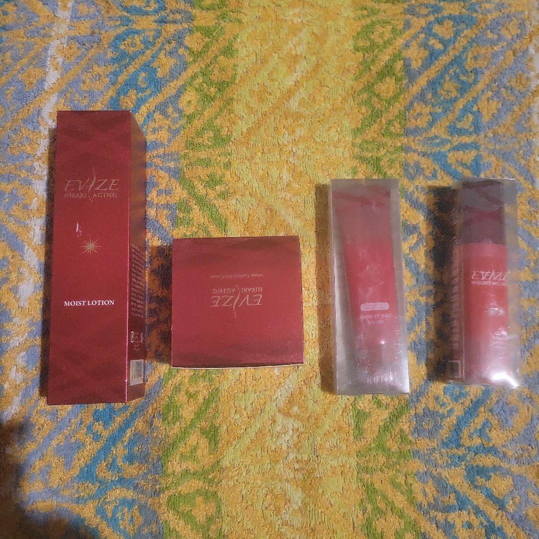 新品　未開封　エビーゼ　ヒカリエイジング　スキンケア　ファンデーション　４点