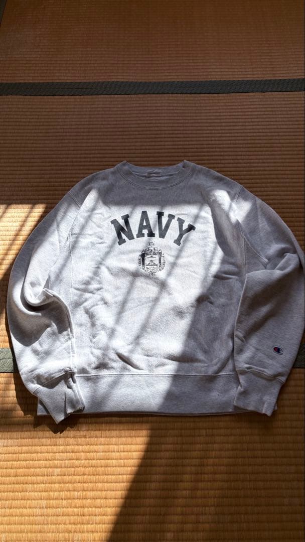 復刻 us navy リバースウィーブ スウェット