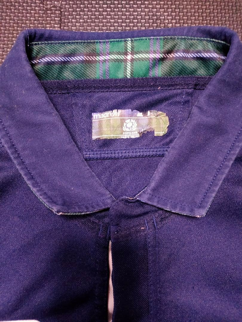 マクロン　ラグビースコットランド代表　ホームレプリカジャージ　ワールドカップ