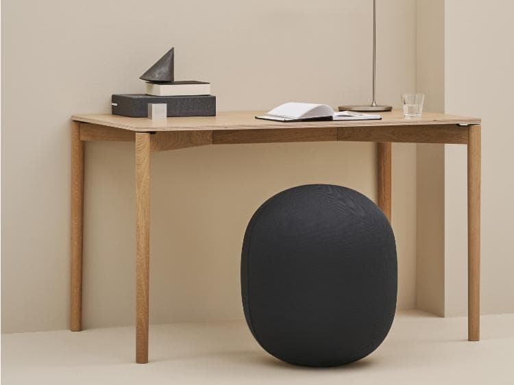 ＆MEDICAL　MALLOW オーバルバランスボール　ネイビー