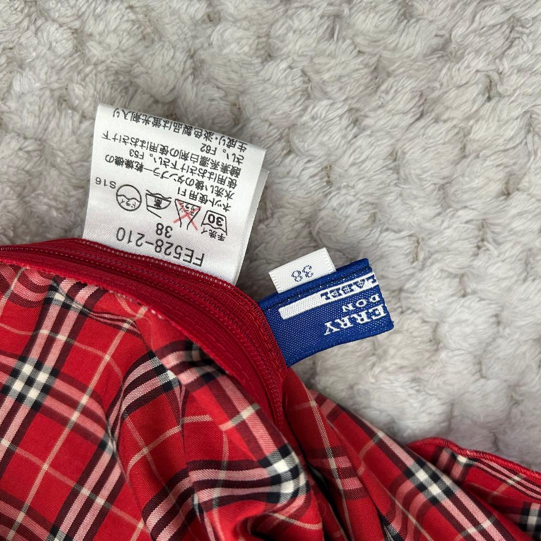 Burberry ブルーレーベル キャミトップス38サイズ ノバチェック 美品