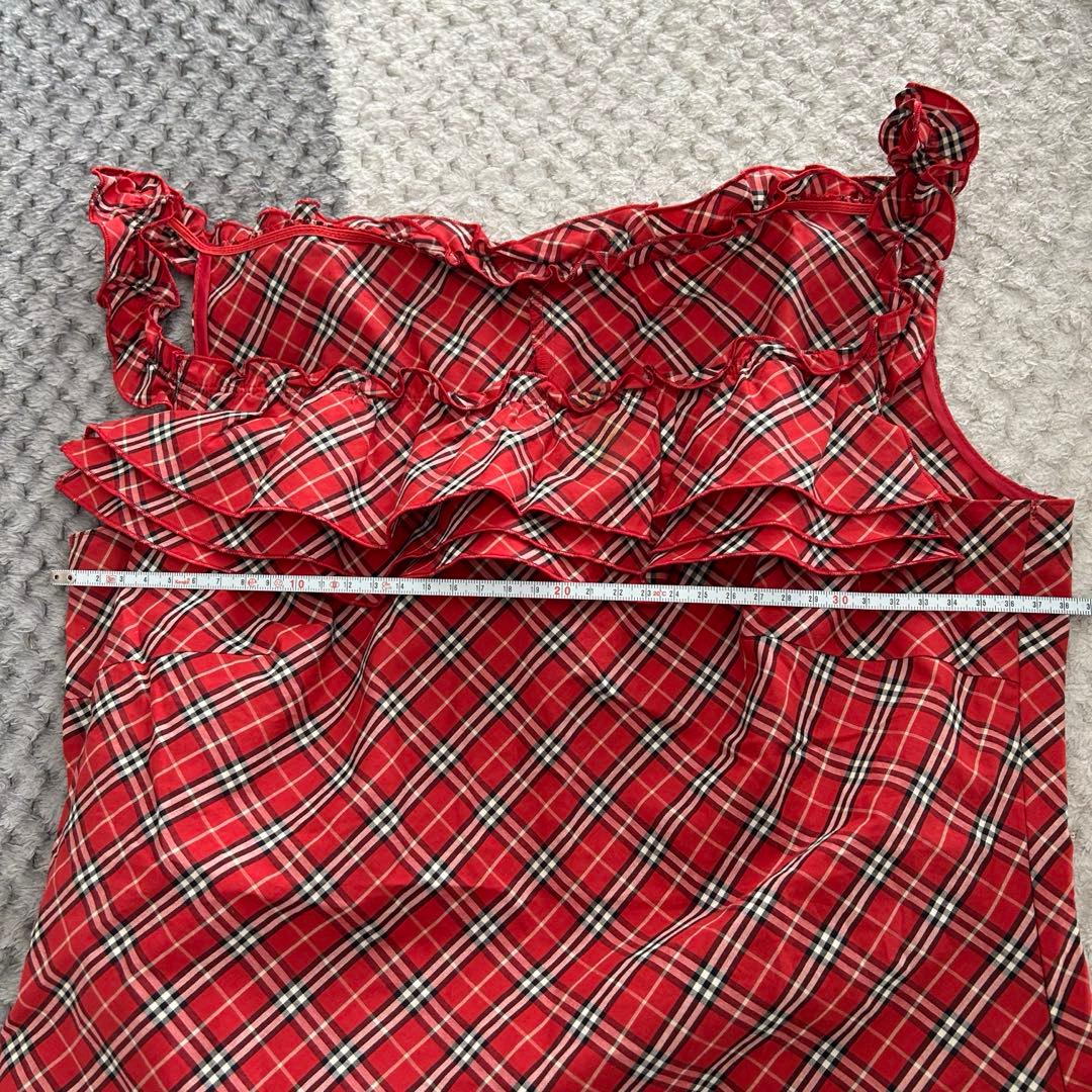 Burberry ブルーレーベル キャミトップス38サイズ ノバチェック 美品