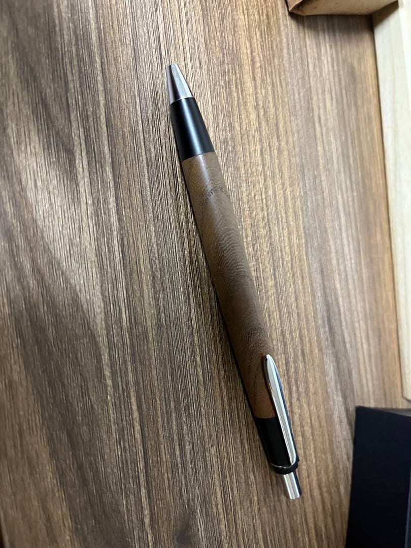 野原工芸 旧型 欅 シルバークリップ シャーペン