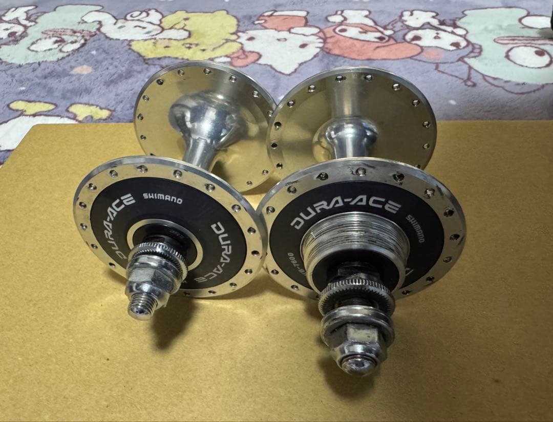 DURA-ACE HB-7600 ハブ　競輪用　前後輪