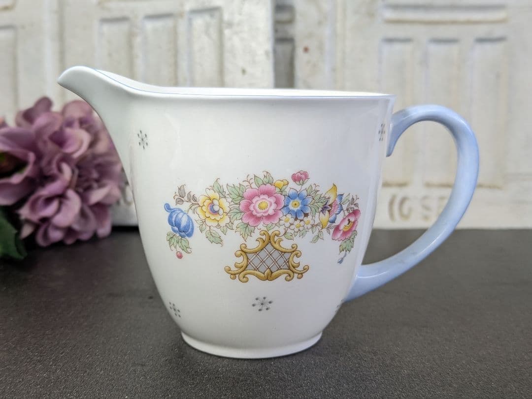 イギリス アンティーク シェリー Shelley クリーマー シュガーボウル