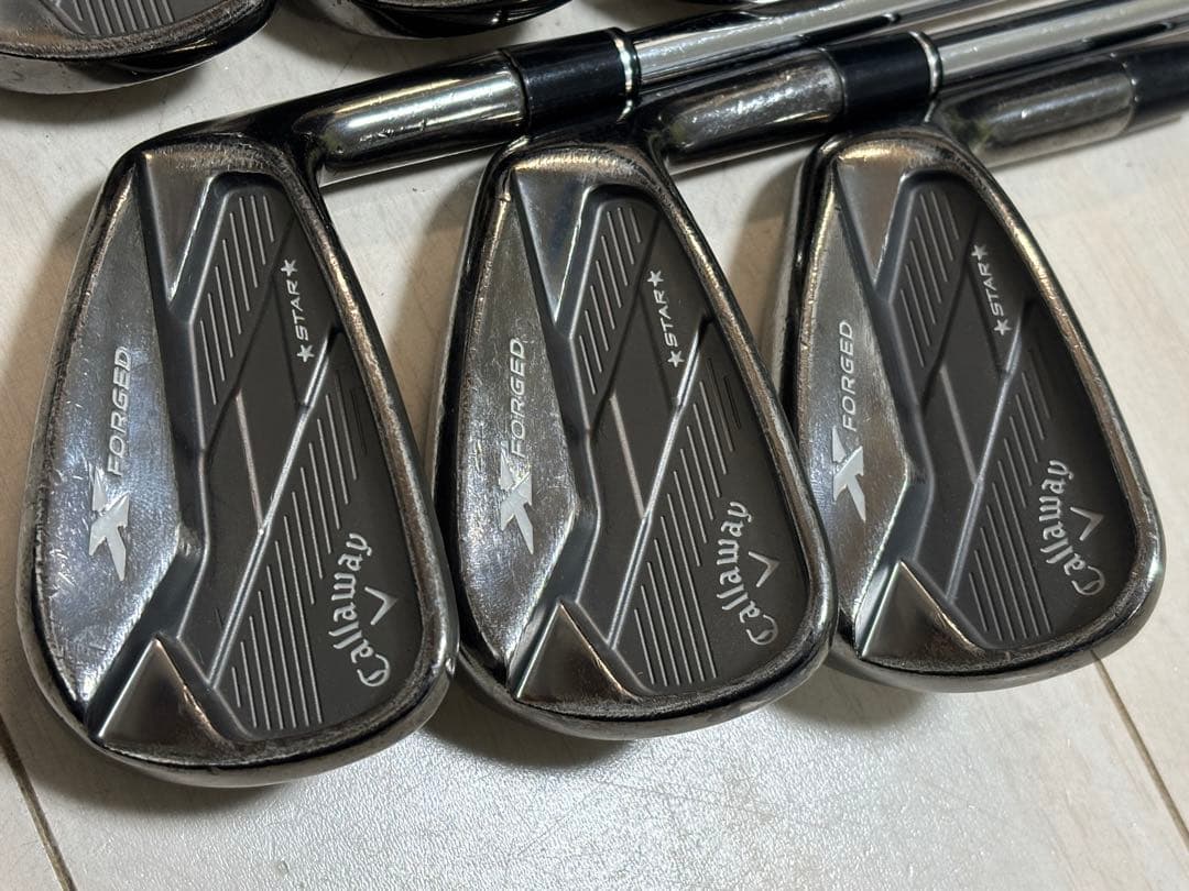 キャロウェイ　Xフォージド　スターアイアン　2019 スモーク