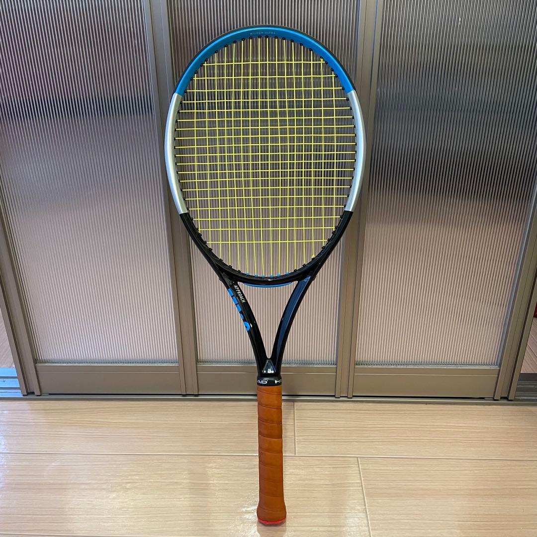 【値下げ】ウィルソン　ウルトラ100（レザーグリップカスタム）