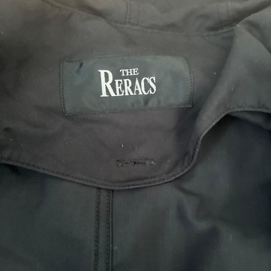 THE RERACS☆ライナー付きモッズコート☆ファーベスト☆ブラック☆3WAY